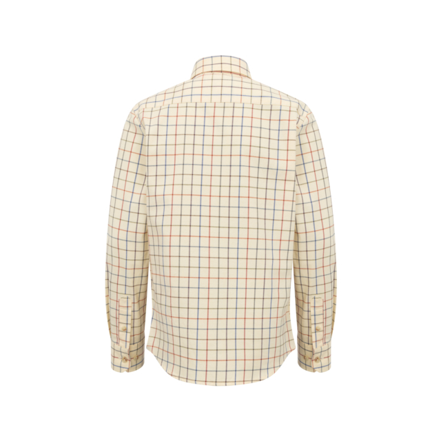 Hoggs Laird Junior Premier Tattersall Shirt Barley 