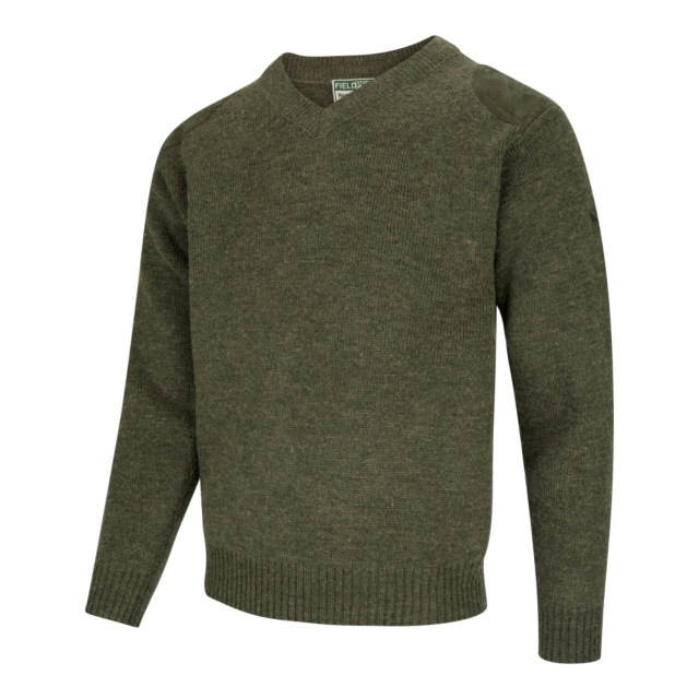 Hoggs Melrose V Neck Hunting Pullover Loden