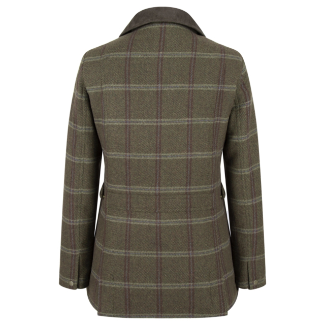 Hoggs Musselburgh Tweed Field Coat Brown