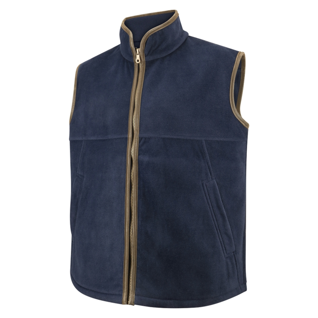 Hoggs Stenton Technical Fleece Gilet Navy