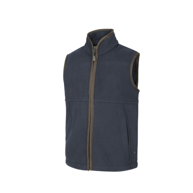 Hoggs Woodhall Junior Fleece Gilet Navy 