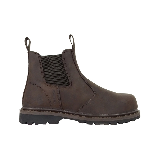 Hoggs Zeus Safety Dealer Boot Brown