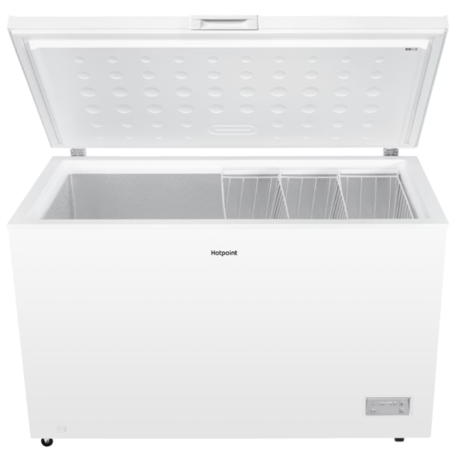 Hotpoint HPCF3714UK 371L Low Frost Chest Freezer - White