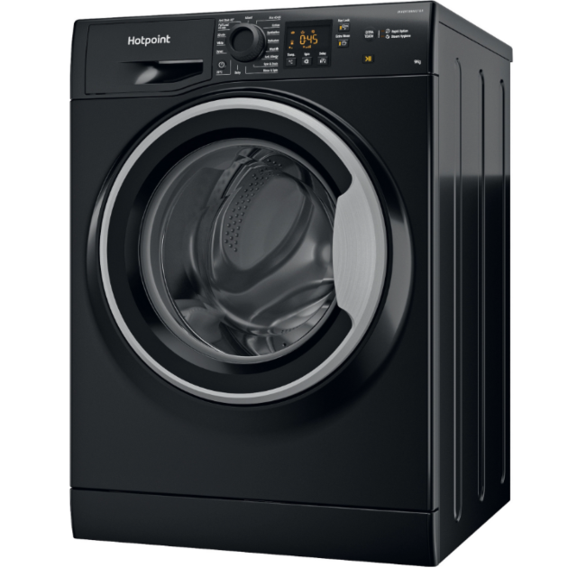Hotpoint NSWF946BSUK 9kg 1400 Spin Washing Machine - Black