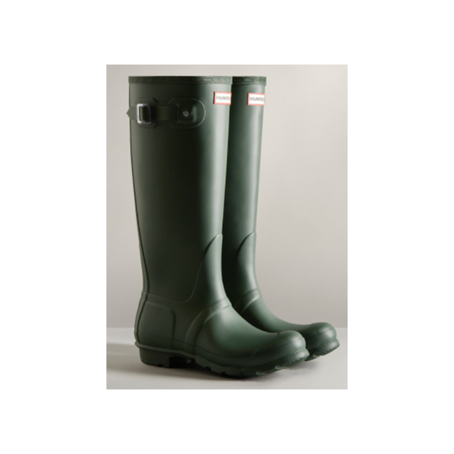 Hunter womens original Tall wellington Boots - Hunter Green 