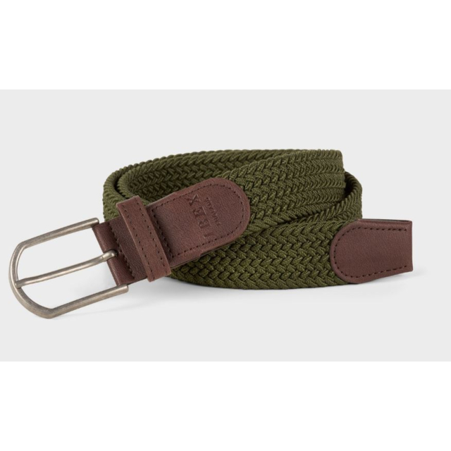 Ibex Stretch Woven Belt Khaki