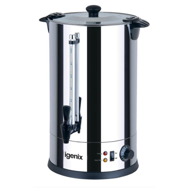 Igenix IG4030 30 Litre Stainless Steel Catering Urn