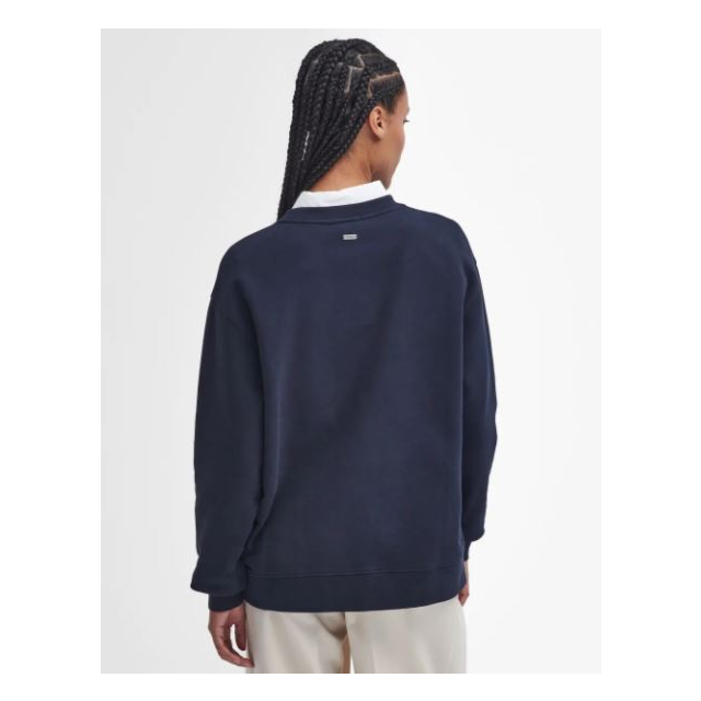 Barbour Northumberland Sweatshirt - Navy/Cloud 