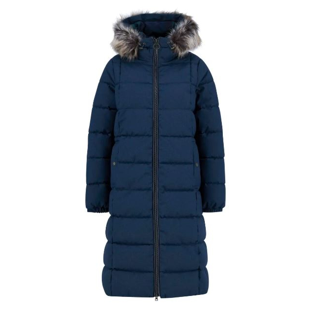 Barbour Marjoram Puffer Jacket - Dark Navy/Blackwatch