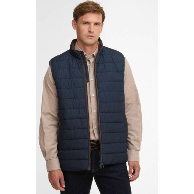 Barbour Broughton Quilted Gilet Navy 