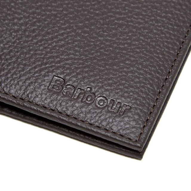 Amble Leather Billford Wallet Dark Brown