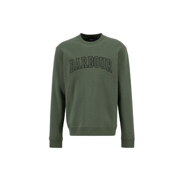 Barbour Cragwell Relaxed Crew Sweater - Thyme 