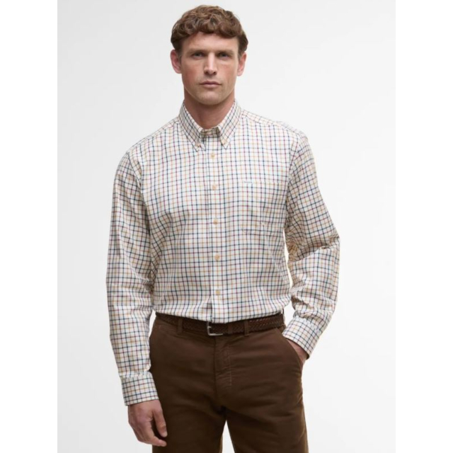 Barbour Sporting Tattersall Shirt - Copper 