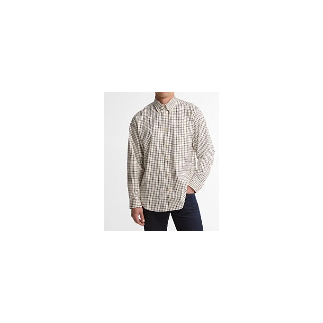 Barbour Sporting Tattersall Shirt Dark Bordeaux 