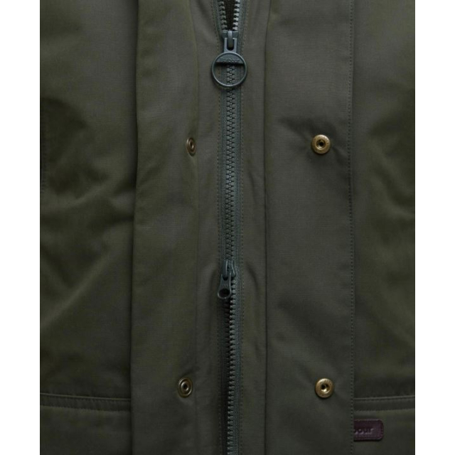 Barbour Farlam Waterproof Jacket - Olive 
