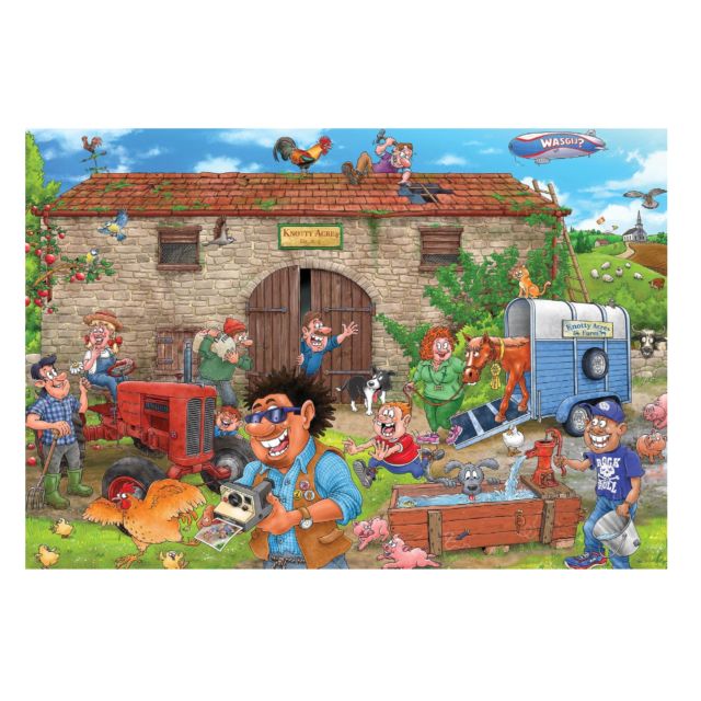 Wasgij Destiny 30 - Harvesting Happiness! 1000 pieces
