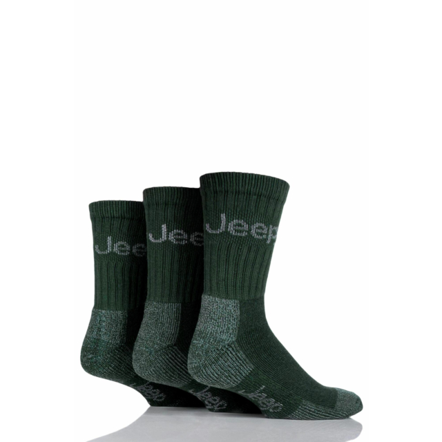 Jeep Mens 3 Pack Socks 