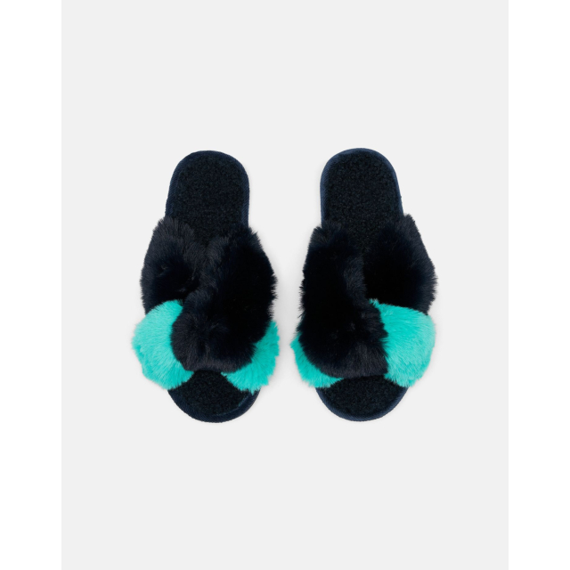 Joules Mabelle Navy Slippers