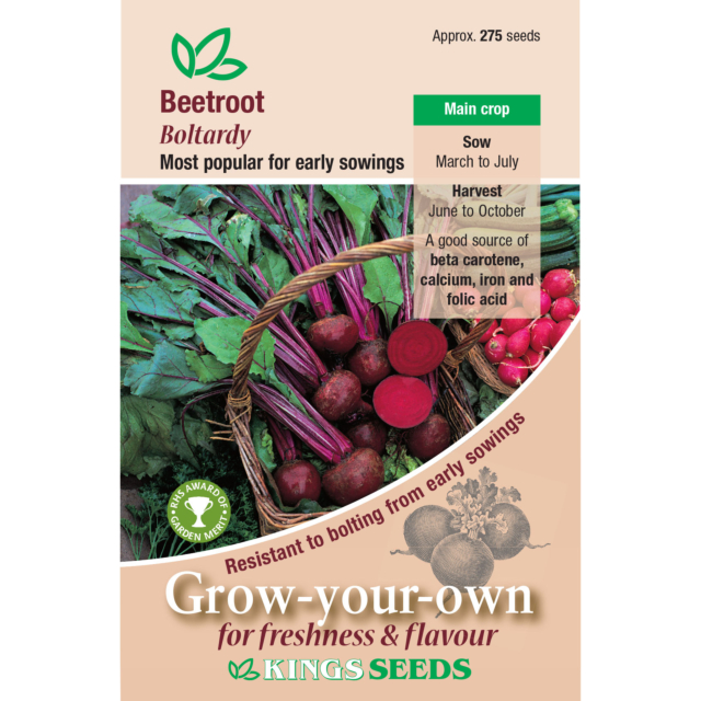 Kings Seeds - Beetroot Boltardy