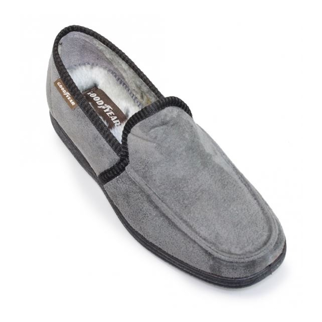 Lazy Dog Eden Men's Slippers - Grey