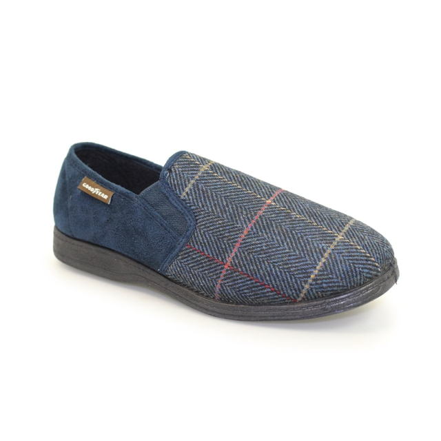 Lazy Dog Harrison Men's Blue Slipper