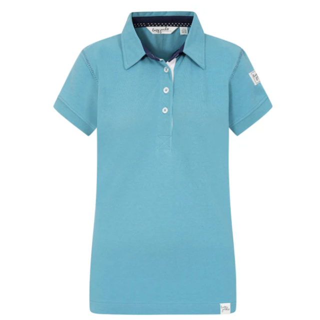 Lazy Jacks Pique Polo Shirt Spearmint
