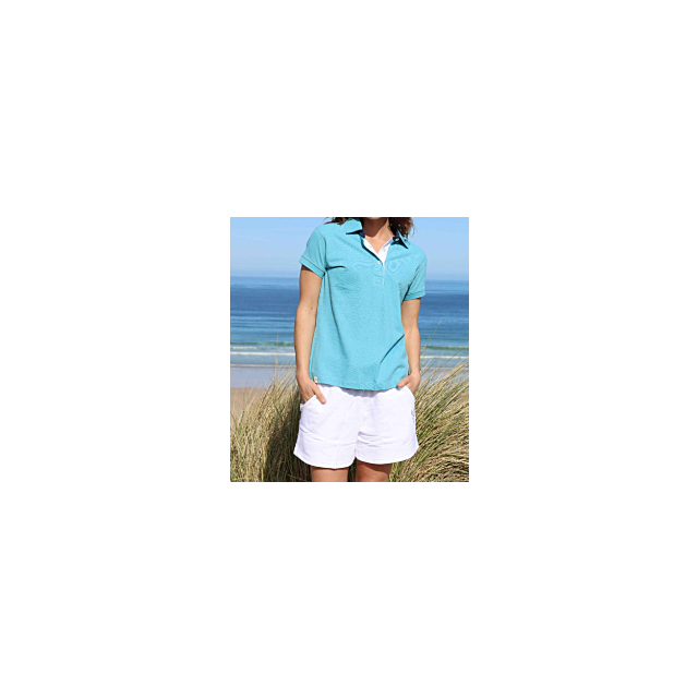 Lazy Jacks Pique Polo Shirt Spearmint