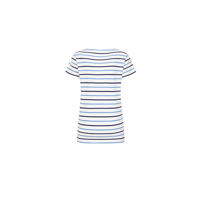 Lazy Jacks Breton Top Blue Stripe