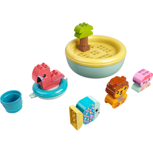 LEGO Duplo Bathtime Fun Floating Animal Island 