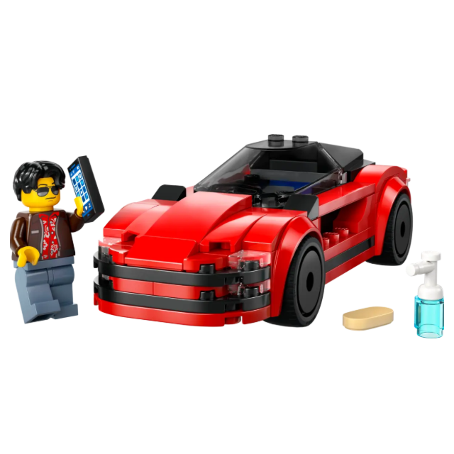 LEGO City Red Sports Car