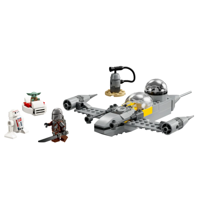 LEGO Star Wars Mando + Grogu's N-1 Starfighter