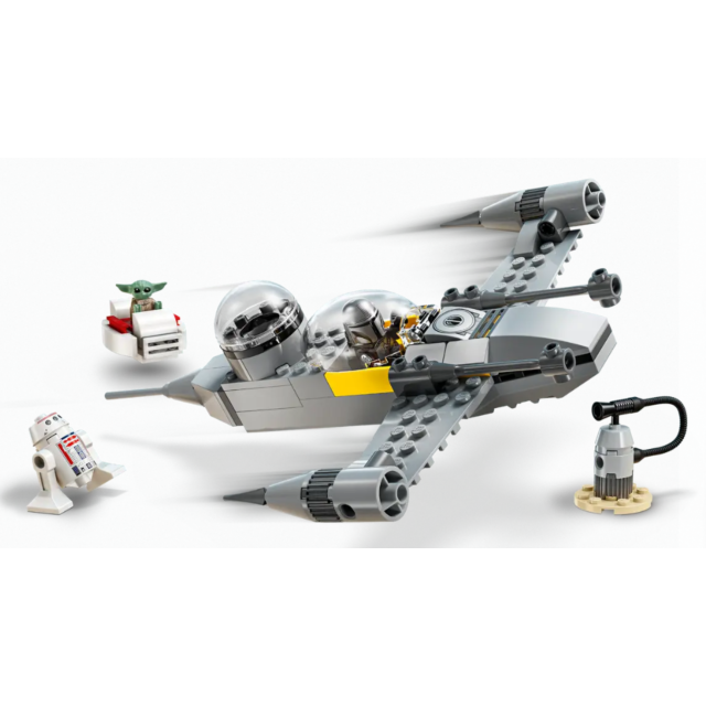 LEGO Star Wars Mando + Grogu's N-1 Starfighter