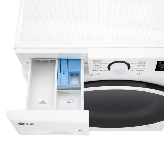 LG F4Y513WWLN1 13kg Washing Machine - White