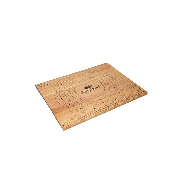 Home Made Wooden Pastry Board with Measures