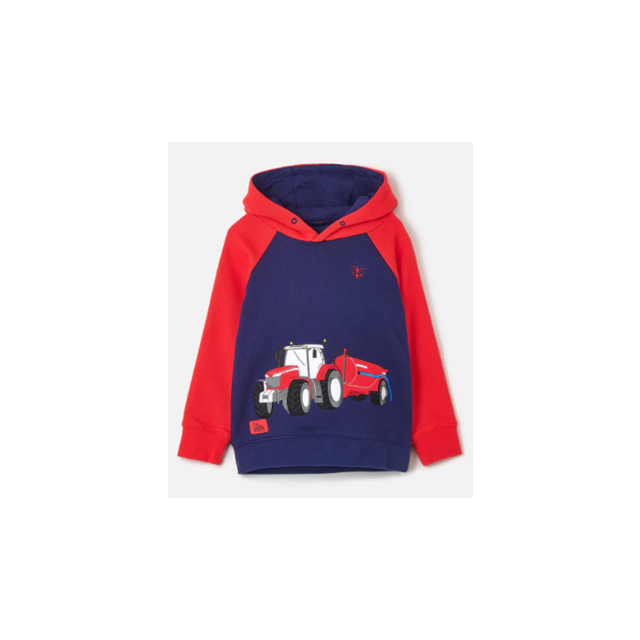 Lighthouse Jack Hoodie - Red Tractor & Slurry