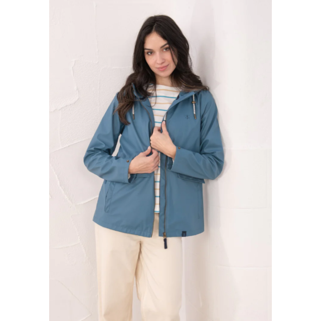 Lighthouse Lucy Coat - Bluestone