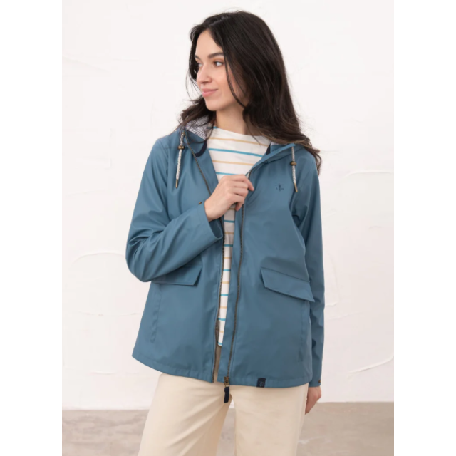 Lighthouse Lucy Coat - Bluestone
