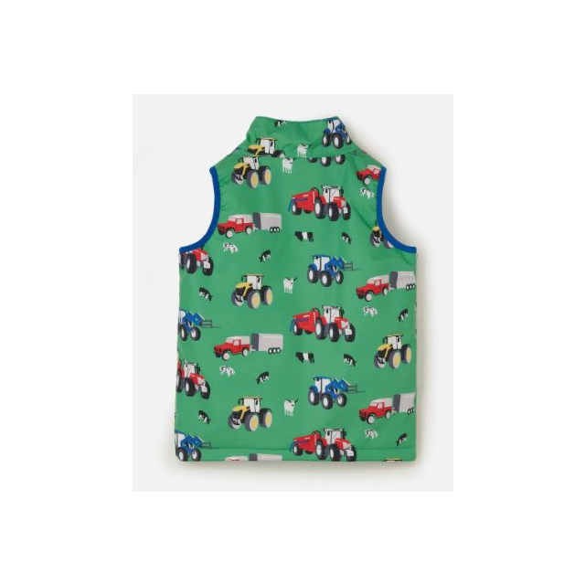 Lighthouse Alex Gilet - Peagreen Stripe Tractor