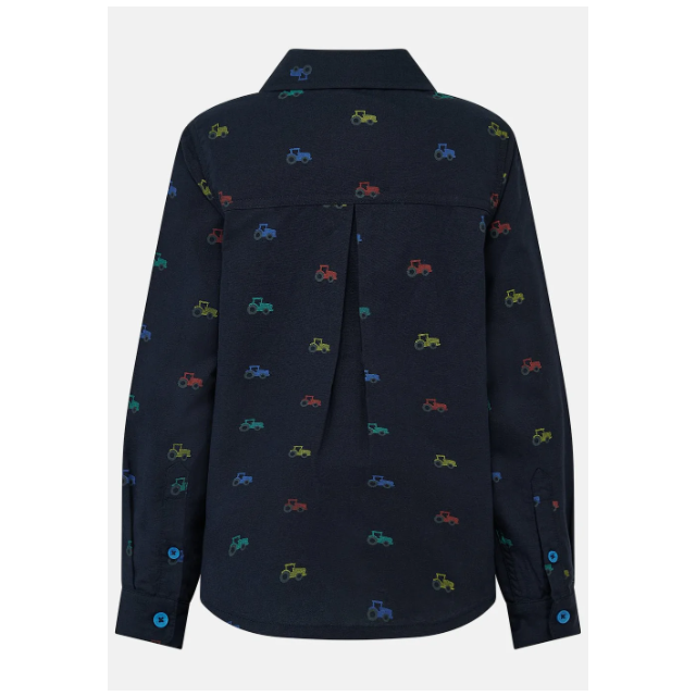 Lighthouse Charlie Shirt Navy & Tractors 