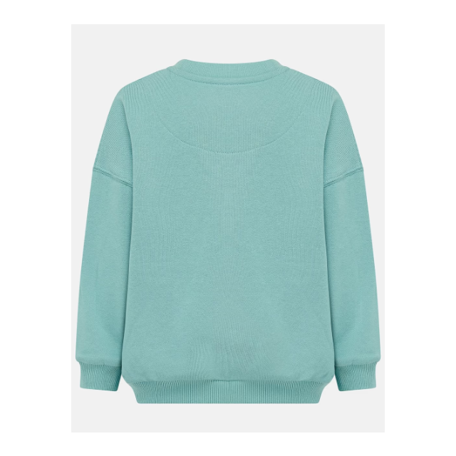 Lighthouse Flora Sweatshirt Pastel Teal 