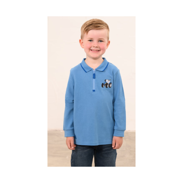 Lighthouse Pier Long Sleeve Blue Tractor