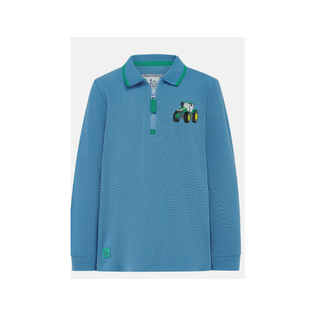 Lighthouse Pier Long Sleeve Green Tractor