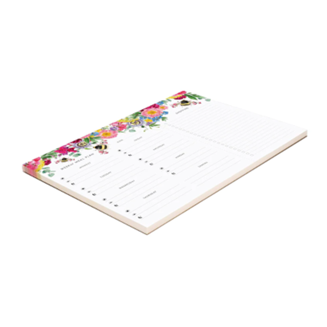 Lola Deisgn Bee A4 Magnetic Weekly Meal Planner