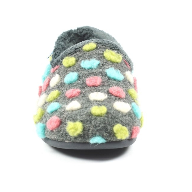 Helix Ladies Slipper  - Grey 