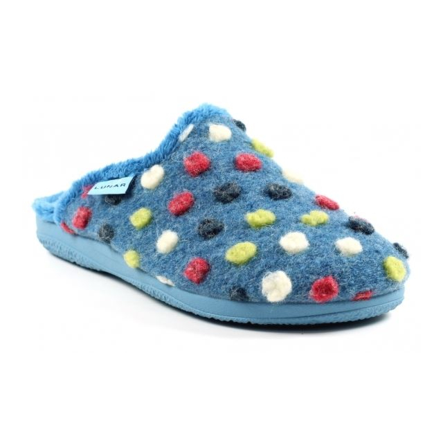 Lunar Montreal Slippers - Mid Blue 