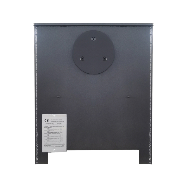Ecoflame 1 5kW Multi-Fuel Stove - Black 