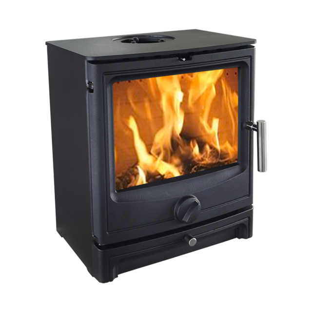 Ecoflame 1 5kW Multi-Fuel Stove - Black 