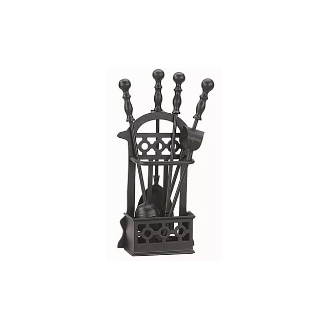 Manor 1145 Victorian Companion Set - Black
