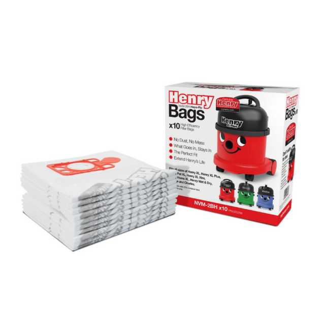 Numatic 920298 Henry XL HepaFlo Bags - White