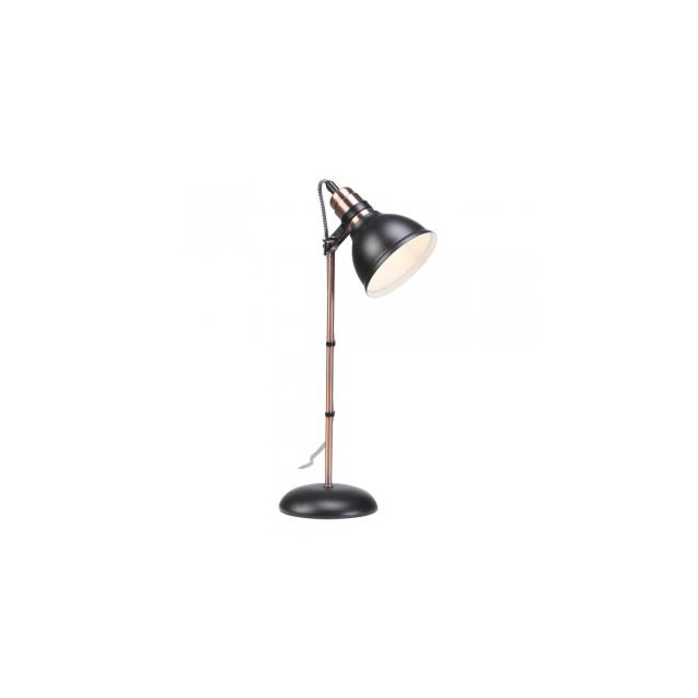 Oaks Lighting Black Amka Table Lamp